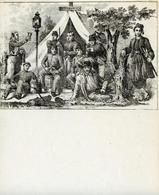 04x069.29 - Soldiers in front of tent from photograph 4, Civil War Illustrations from Winterthur's Magnus Collection